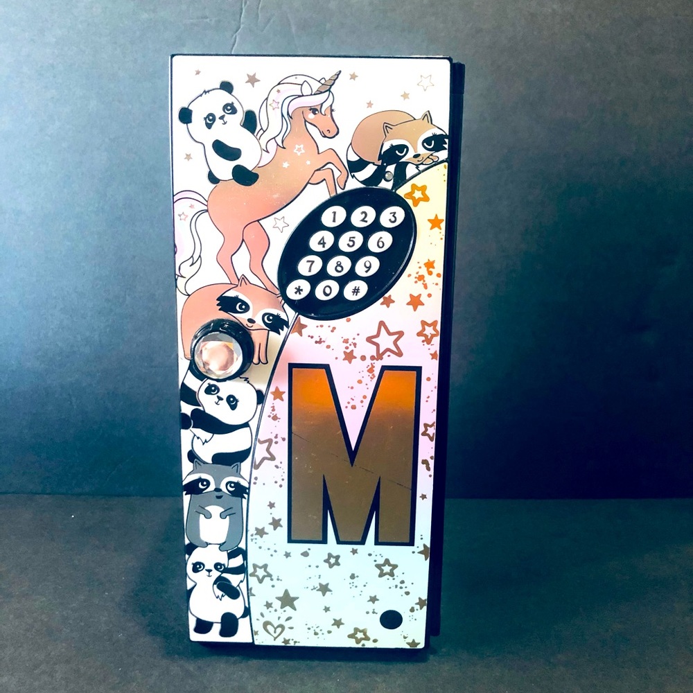 Justice Digital Mini Locker Letter M  Initial
